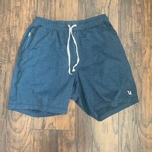 Navy blue “ponto” vouri shorts